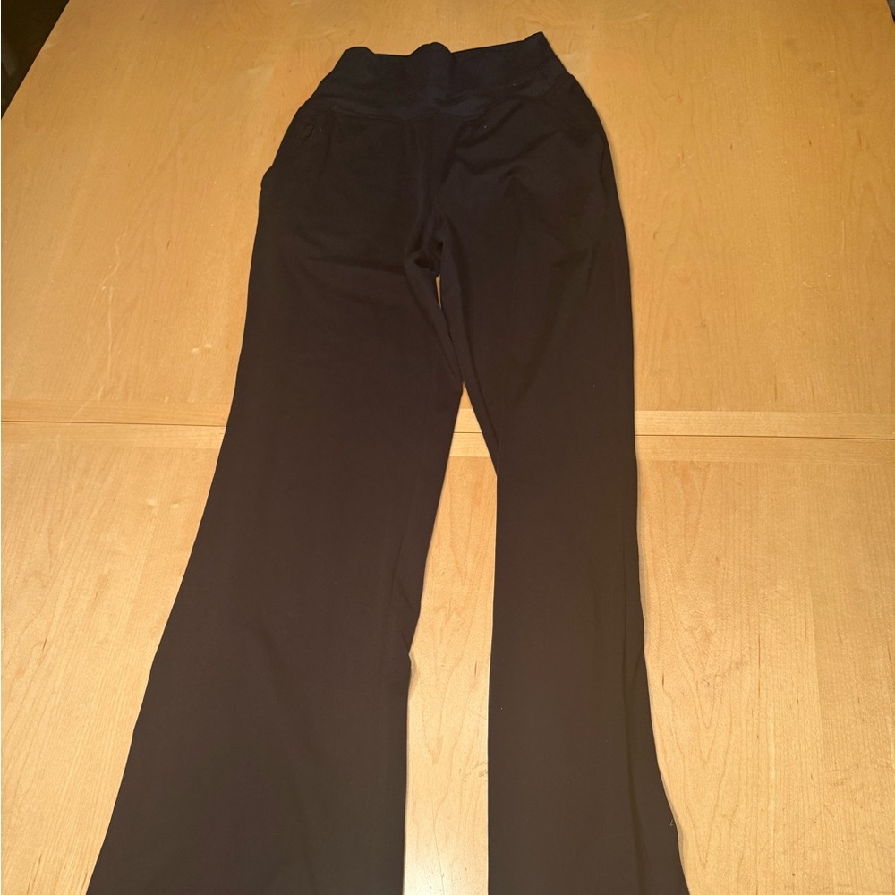 Yogalicious Lux Laila Flare Pants - Deep Plum